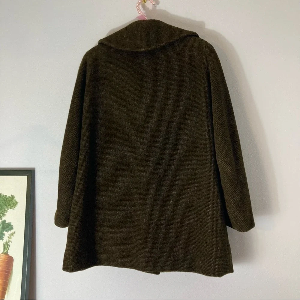 Vintage brown heavy winter coat